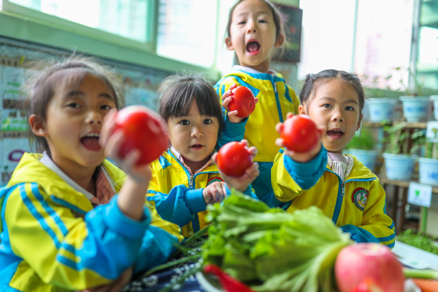 贵州玉屏：学习健康饮食加强学生营养
