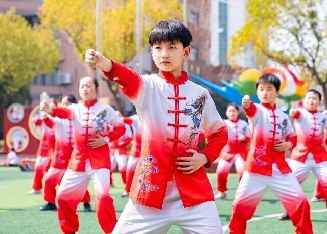江苏南通：传统武术进校园