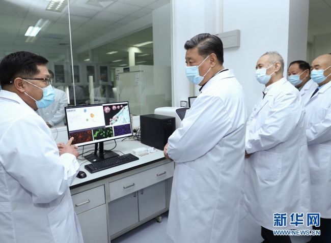 第一观察|总书记为何此时考察战疫科研攻关