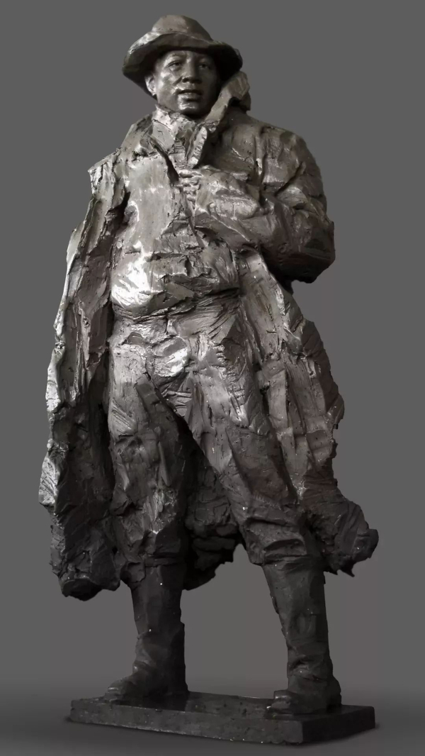 6  吴为山 孔繁森  铸铜 雕塑 204cm×87cm×69cm 2008年 中国美术馆藏.jpg