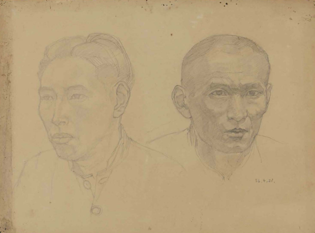 3-两个头像-刘开渠-1936年.jpg
