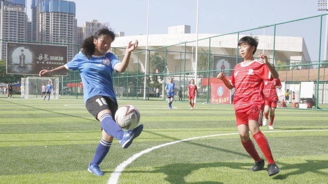 广西百色：举办中小学校“千里杯”校园足球联赛