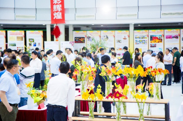2023中国（上海）萱草文化节开幕。学校供图