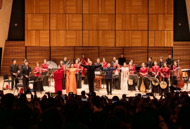 音乐会现场。学校供图